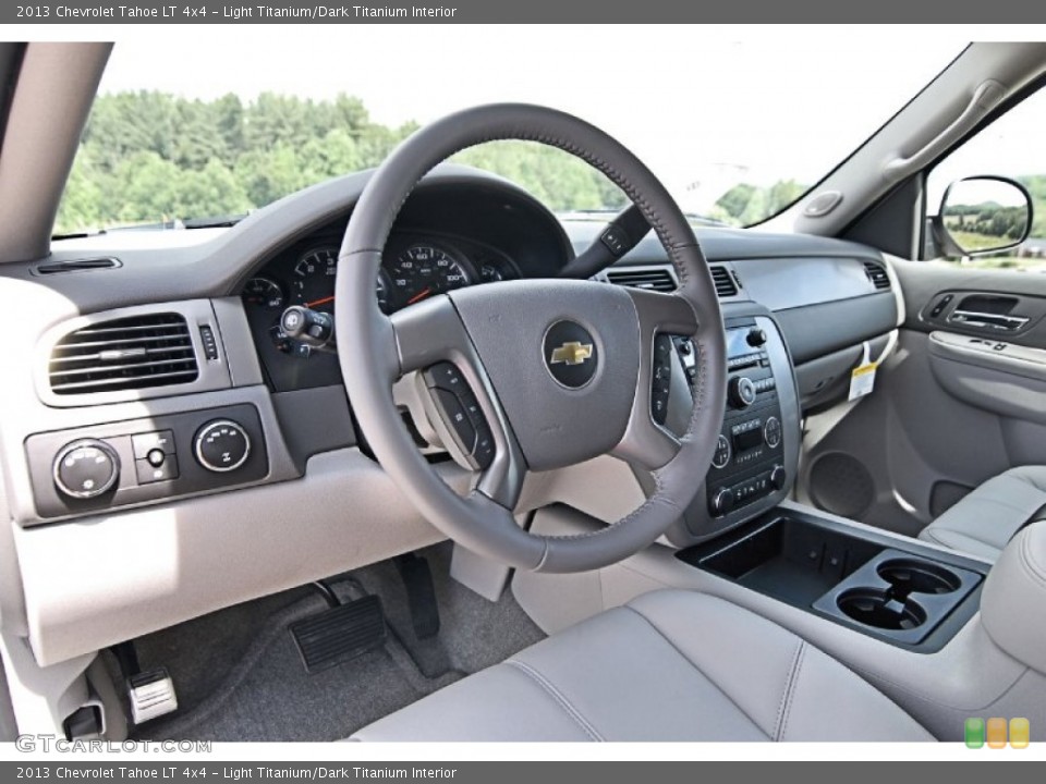 Light Titanium/Dark Titanium 2013 Chevrolet Tahoe Interiors