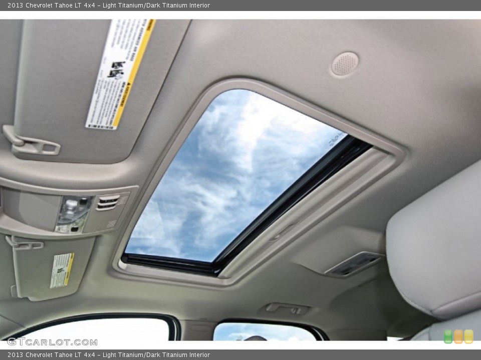 Light Titanium/Dark Titanium Interior Sunroof for the 2013 Chevrolet Tahoe LT 4x4 #81781995