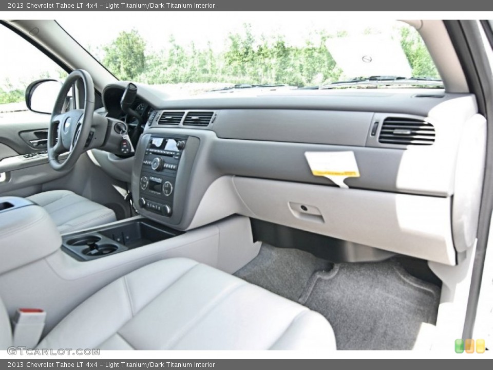 Light Titanium/Dark Titanium Interior Dashboard for the 2013 Chevrolet Tahoe LT 4x4 #81782113