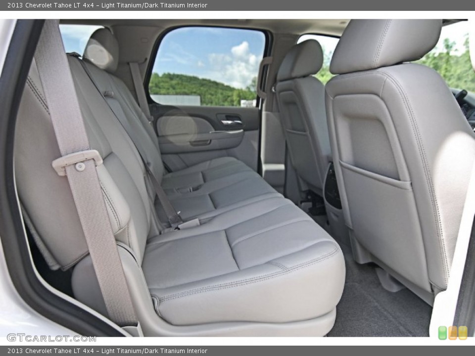 Light Titanium/Dark Titanium Interior Rear Seat for the 2013 Chevrolet Tahoe LT 4x4 #81782205