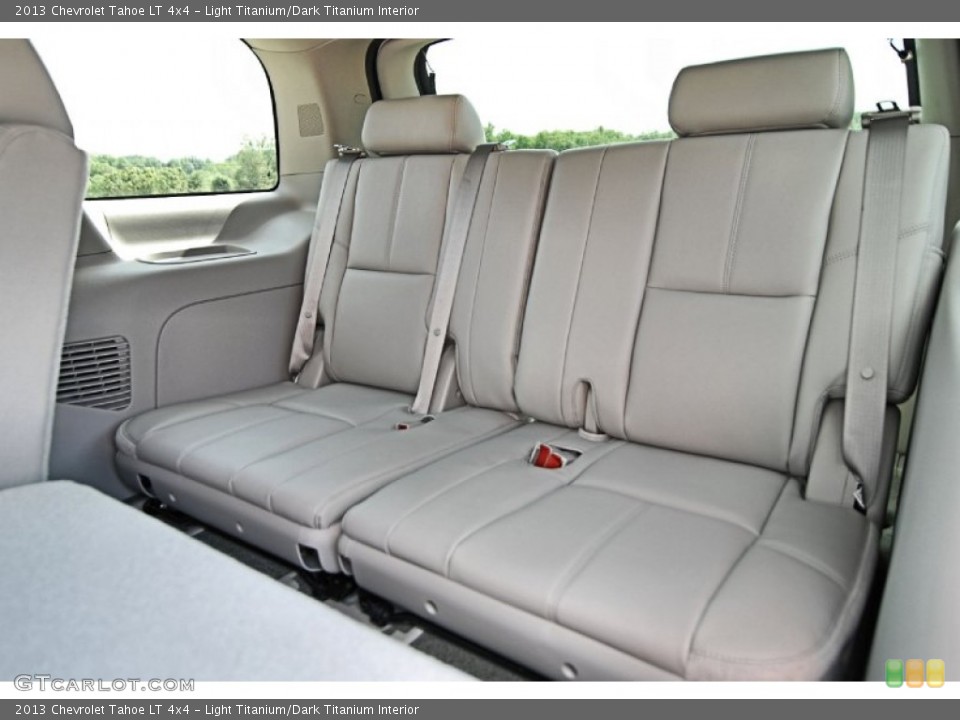 Light Titanium/Dark Titanium Interior Rear Seat for the 2013 Chevrolet Tahoe LT 4x4 #81782228