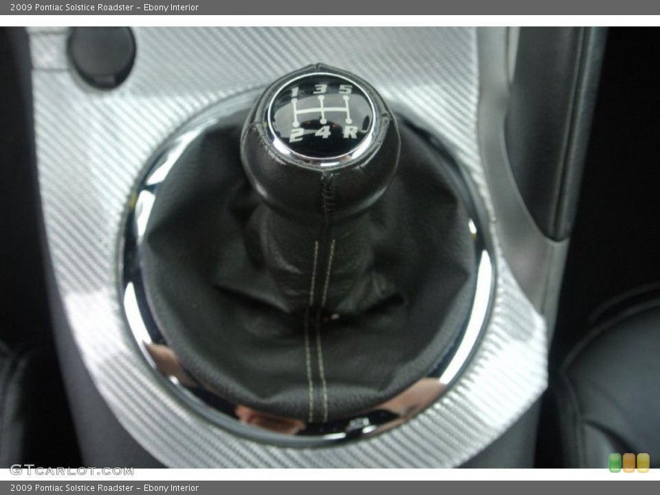Ebony Interior Transmission for the 2009 Pontiac Solstice Roadster #81783861