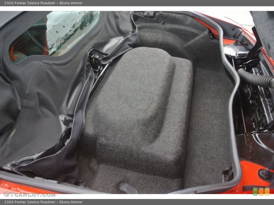 Ebony Interior Trunk for the 2009 Pontiac Solstice Roadster #81784001
