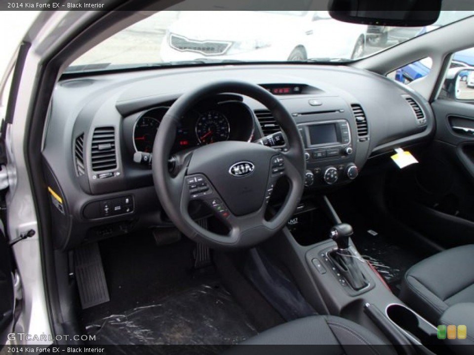 Black Interior Prime Interior for the 2014 Kia Forte EX #81784249