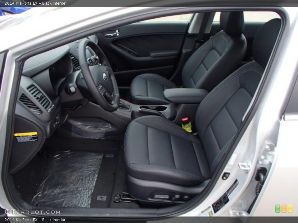 Black Interior Front Seat for the 2014 Kia Forte EX #81784263