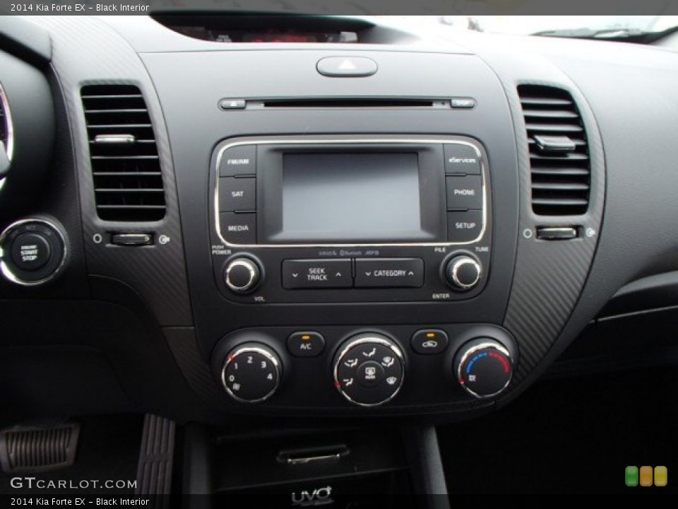 Black Interior Controls for the 2014 Kia Forte EX #81784365