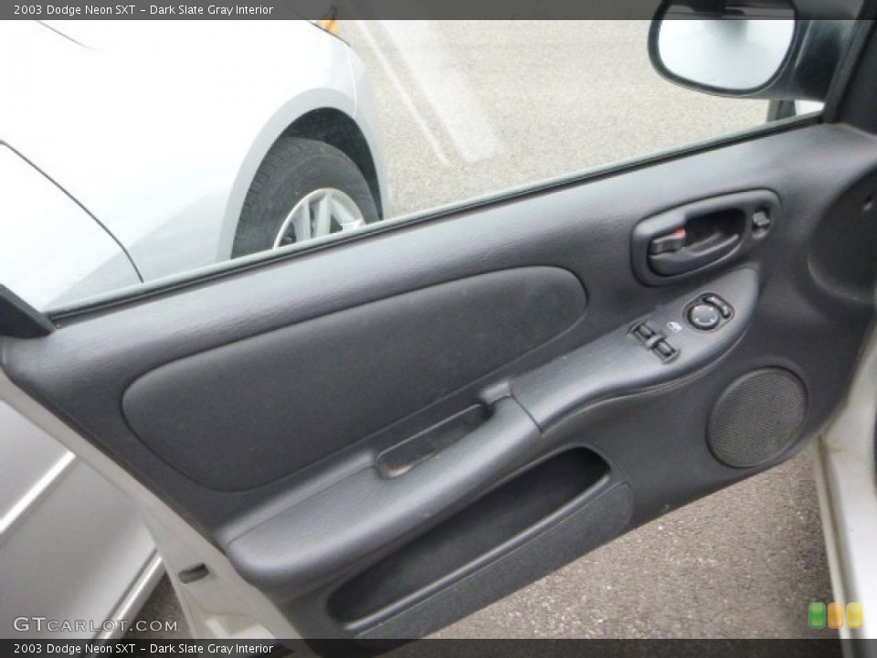 Dark Slate Gray Interior Door Panel for the 2003 Dodge Neon SXT #81790767