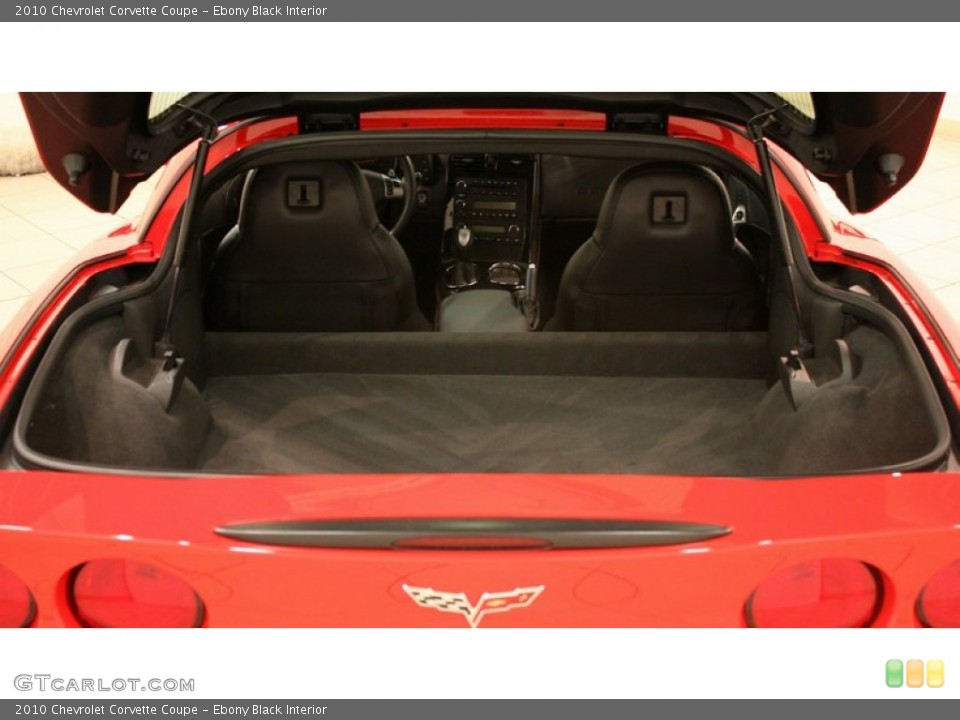 Ebony Black Interior Trunk for the 2010 Chevrolet Corvette Coupe #81792341