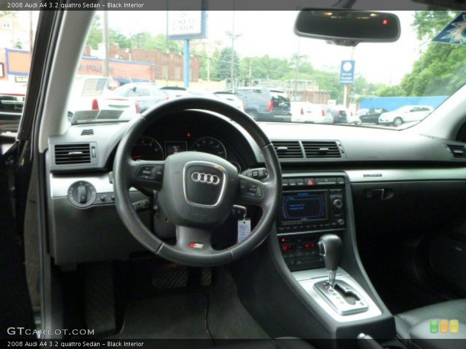 Black Interior Dashboard for the 2008 Audi A4 3.2 quattro Sedan #81801336