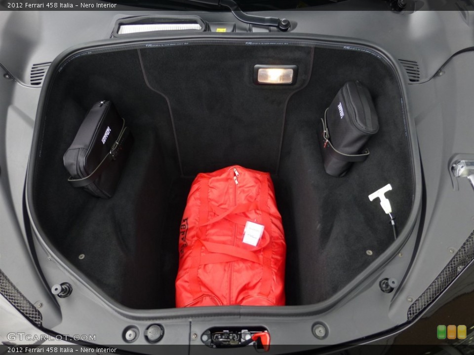 Nero Interior Trunk for the 2012 Ferrari 458 Italia #81803922