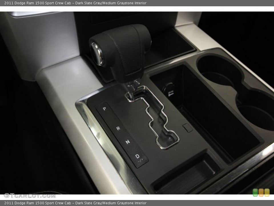Dark Slate Gray/Medium Graystone Interior Transmission for the 2011 Dodge Ram 1500 Sport Crew Cab #81805521
