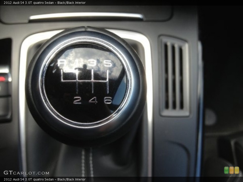 Black/Black Interior Transmission for the 2012 Audi S4 3.0T quattro Sedan #81807930