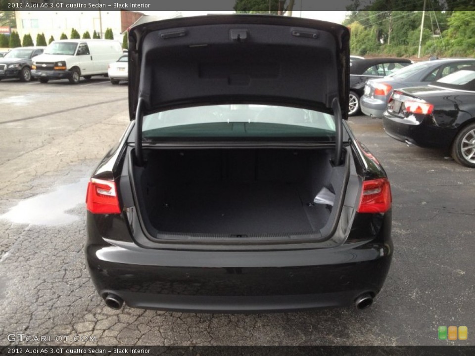 Black Interior Trunk for the 2012 Audi A6 3.0T quattro Sedan #81808371