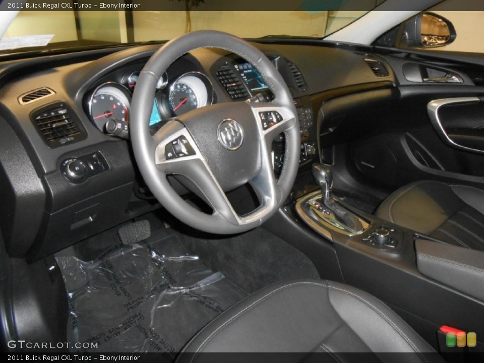 Ebony Interior Prime Interior for the 2011 Buick Regal CXL Turbo #81808959