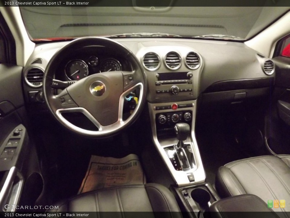 Black Interior Dashboard for the 2013 Chevrolet Captiva Sport LT #81809727