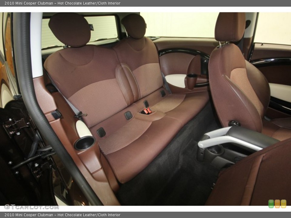 Hot Chocolate Leather/Cloth Interior Rear Seat for the 2010 Mini Cooper Clubman #81811866