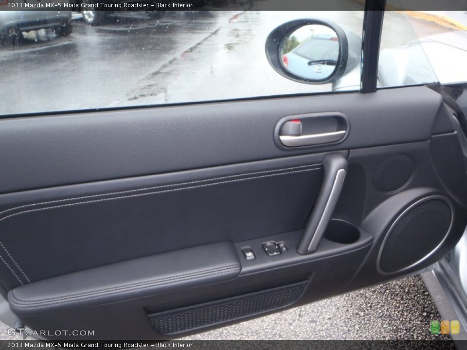 Black Interior Door Panel for the 2013 Mazda MX-5 Miata Grand Touring Roadster #81814381