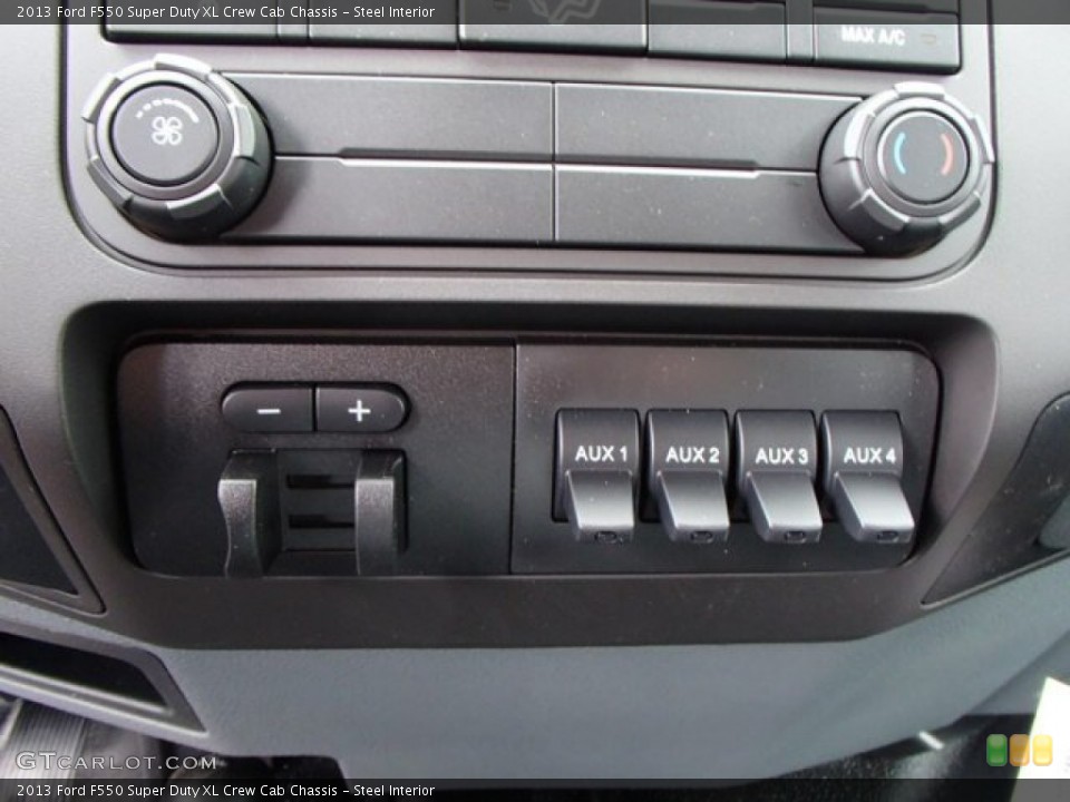 Steel Interior Controls for the 2013 Ford F550 Super Duty XL Crew Cab Chassis #81814856