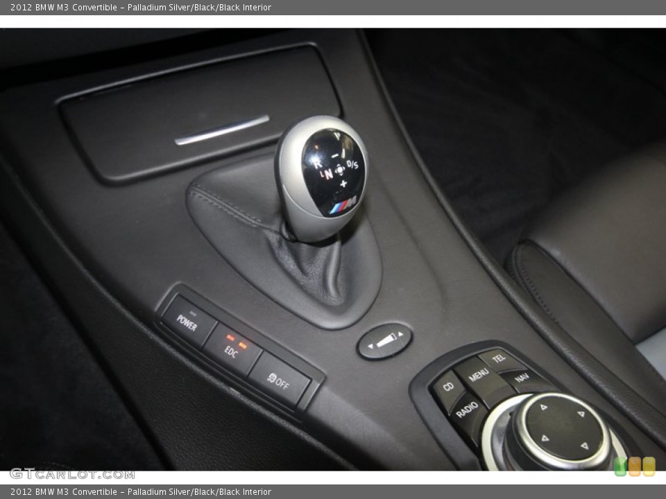 Palladium Silver/Black/Black Interior Transmission for the 2012 BMW M3 Convertible #81815293