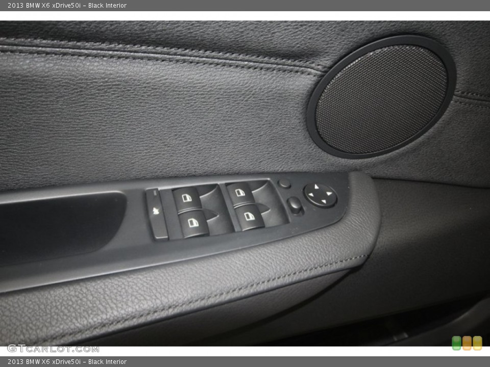 Black Interior Controls for the 2013 BMW X6 xDrive50i #81816122