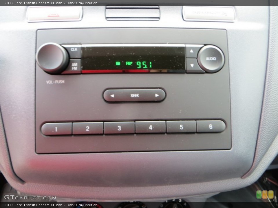 Dark Gray Interior Audio System for the 2013 Ford Transit Connect XL Van #81826398