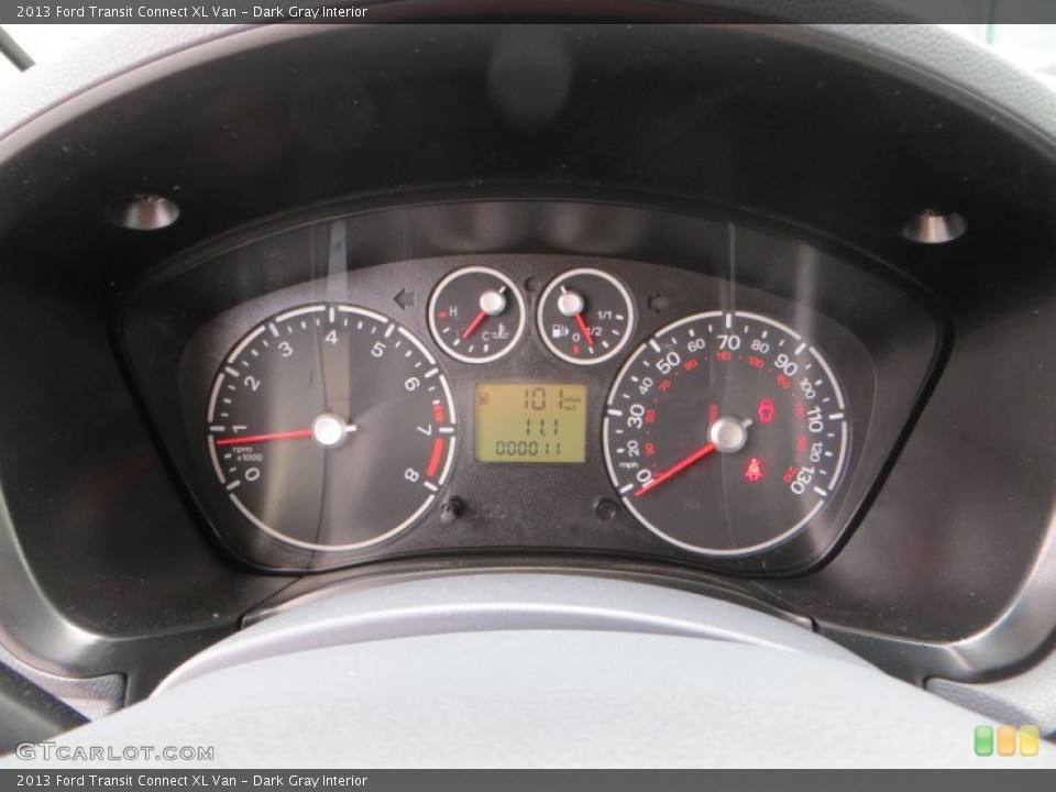 Dark Gray Interior Gauges for the 2013 Ford Transit Connect XL Van #81826491