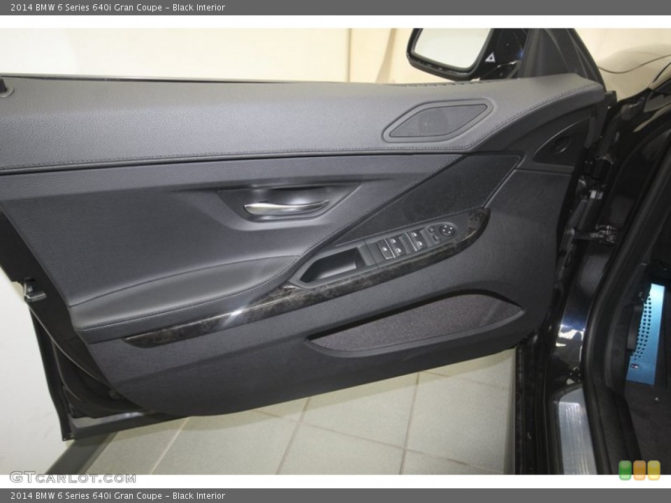 Black Interior Door Panel for the 2014 BMW 6 Series 640i Gran Coupe #81827169
