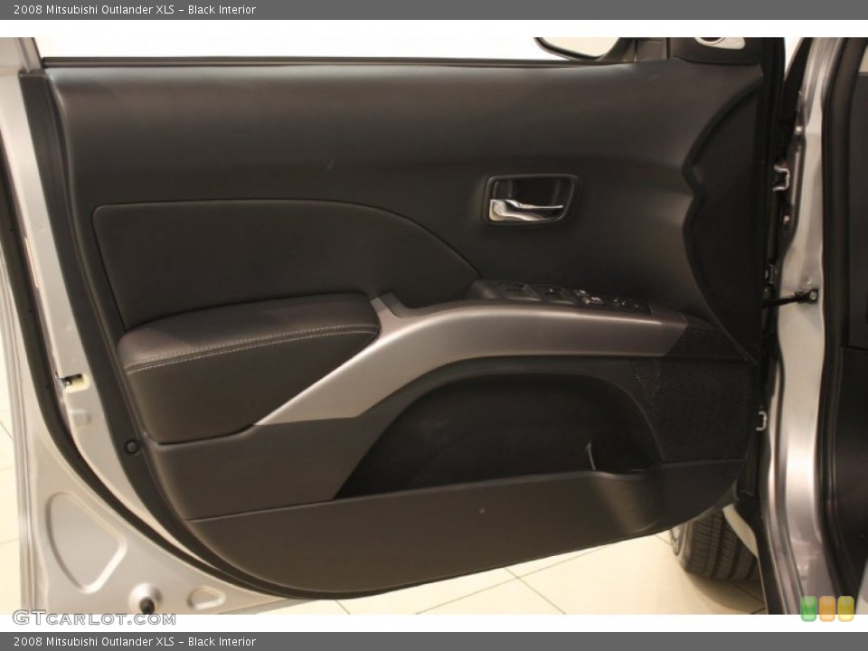 Black Interior Door Panel for the 2008 Mitsubishi Outlander XLS #81828366