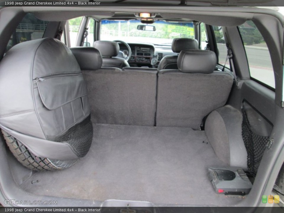 Black Interior Trunk for the 1998 Jeep Grand Cherokee Limited 4x4 #81828574
