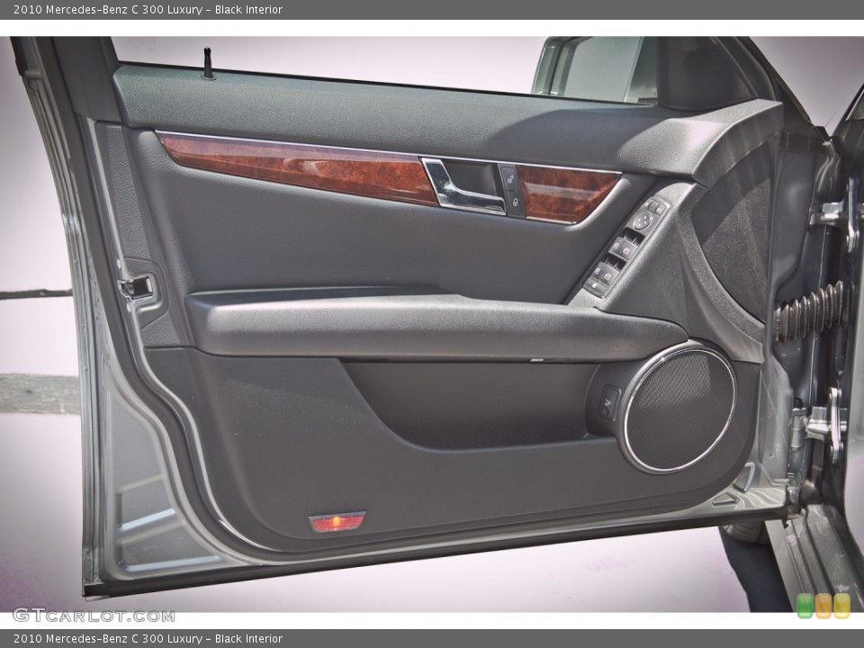 Black Interior Door Panel for the 2010 Mercedes-Benz C 300 Luxury #81833630