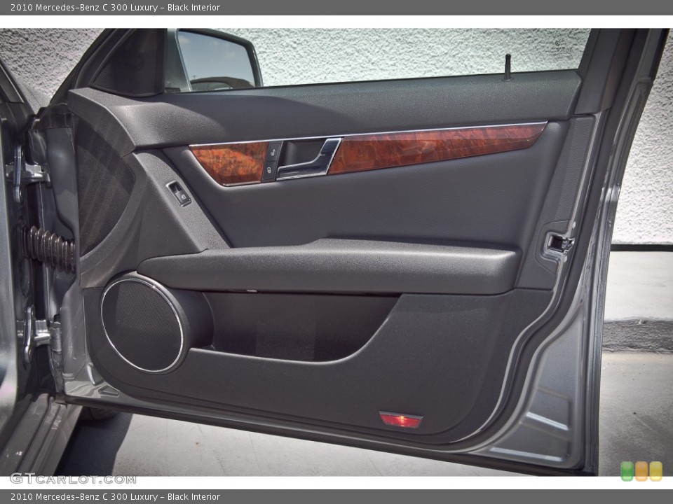 Black Interior Door Panel for the 2010 Mercedes-Benz C 300 Luxury #81833793