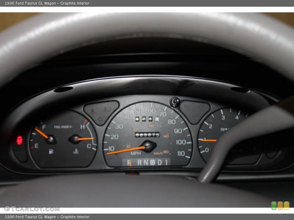 Graphite Interior Gauges for the 1996 Ford Taurus GL Wagon #81843432