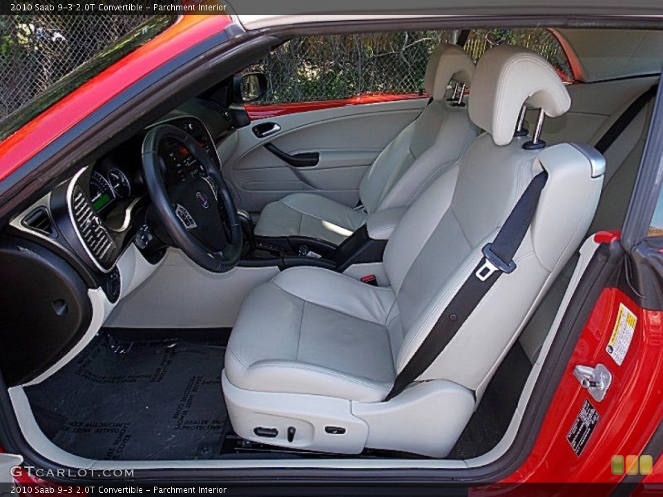 Parchment Interior Photo for the 2010 Saab 9-3 2.0T Convertible #81843501
