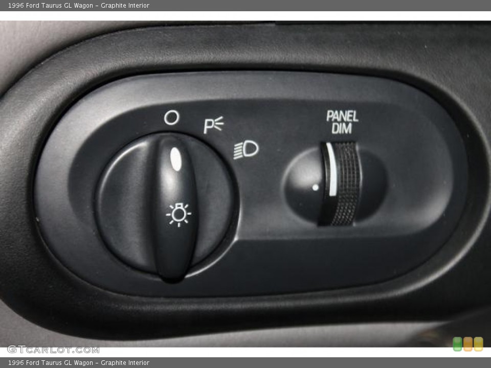 Graphite Interior Controls for the 1996 Ford Taurus GL Wagon #81843822