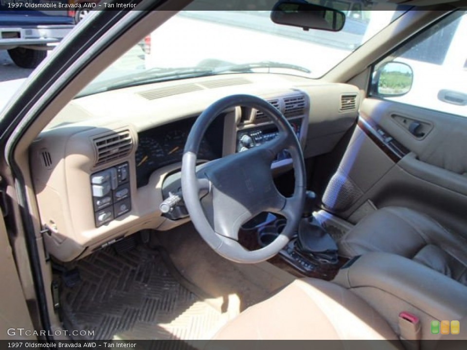Tan Interior Prime Interior for the 1997 Oldsmobile Bravada AWD #81845111