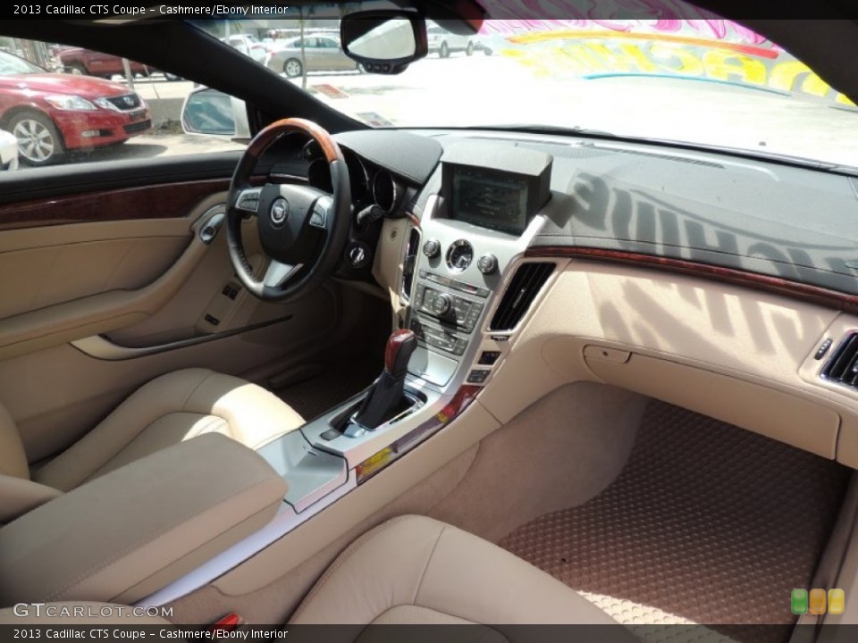 Cashmere/Ebony Interior Photo for the 2013 Cadillac CTS Coupe #81845424