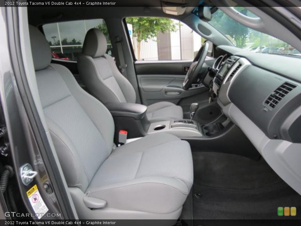Graphite Interior Photo for the 2012 Toyota Tacoma V6 Double Cab 4x4 #81851853