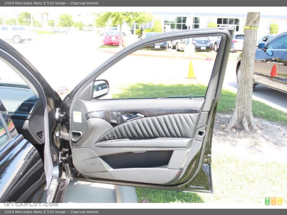 Charcoal Interior Door Panel for the 2004 Mercedes-Benz E 500 Sedan #81851883