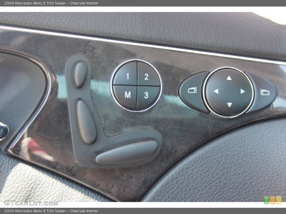Charcoal Interior Controls for the 2004 Mercedes-Benz E 500 Sedan #81851943