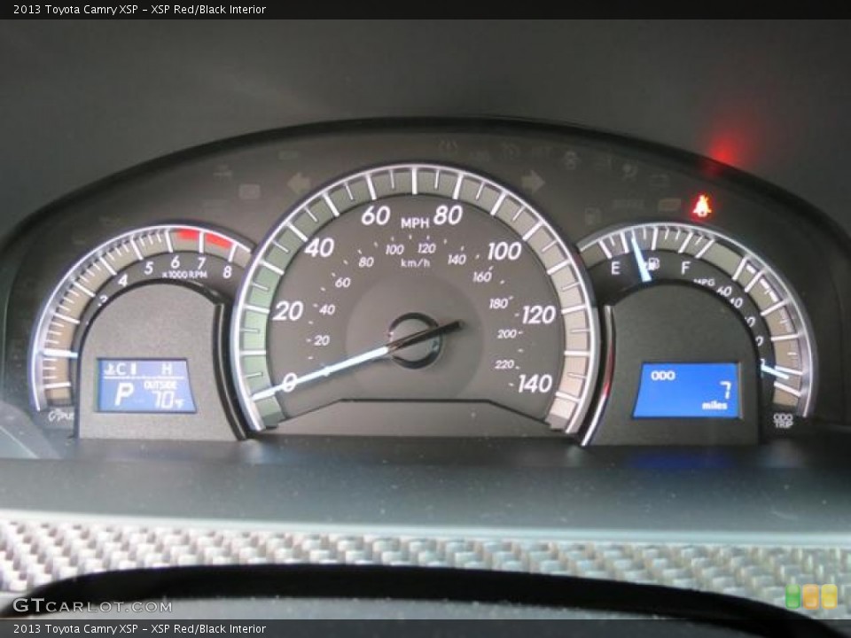 XSP Red/Black Interior Gauges for the 2013 Toyota Camry XSP #81854144