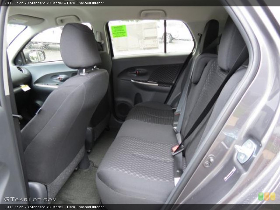 Dark Charcoal Interior Rear Seat for the 2013 Scion xD  #81855394