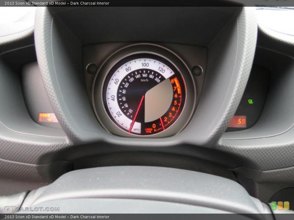 Dark Charcoal Interior Gauges for the 2013 Scion xD  #81855488
