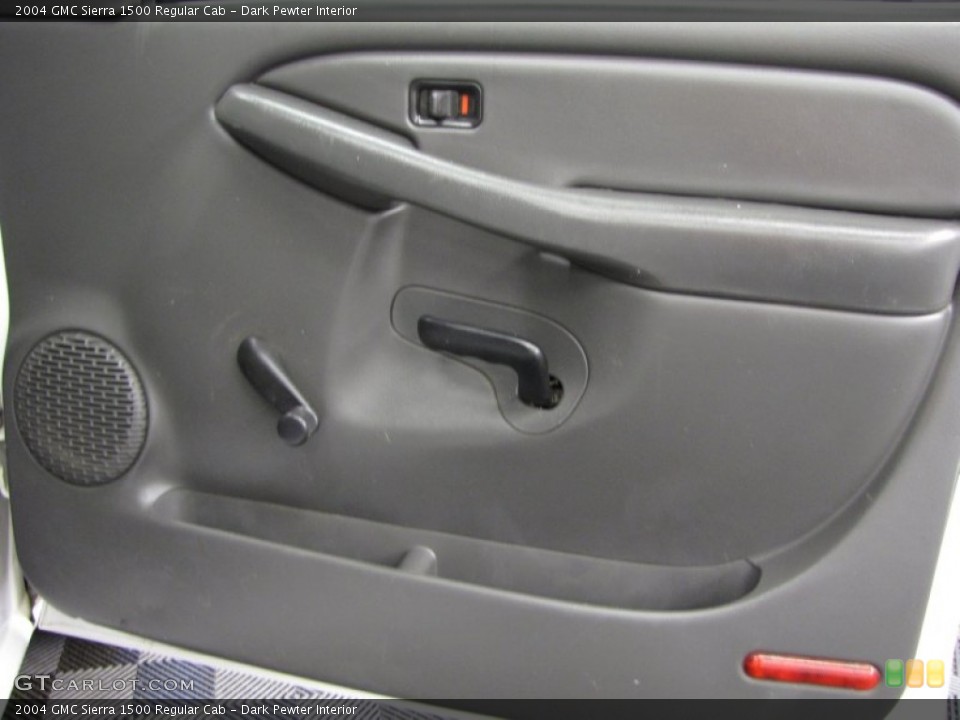 Dark Pewter Interior Door Panel for the 2004 GMC Sierra 1500 Regular Cab #81860596