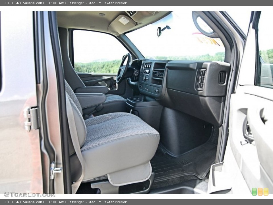 Medium Pewter Interior Front Seat for the 2013 GMC Savana Van LT 1500 AWD Passenger #81866571