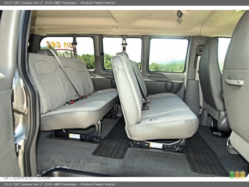 Medium Pewter Interior Photo for the 2013 GMC Savana Van LT 1500 AWD Passenger #81866583