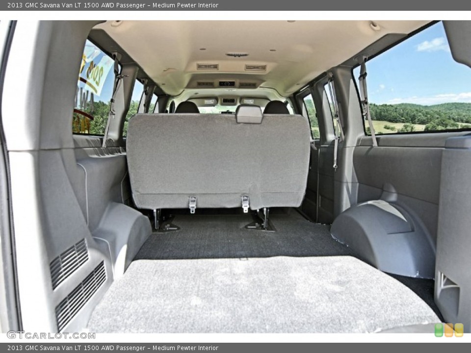 Medium Pewter Interior Trunk for the 2013 GMC Savana Van LT 1500 AWD Passenger #81866625
