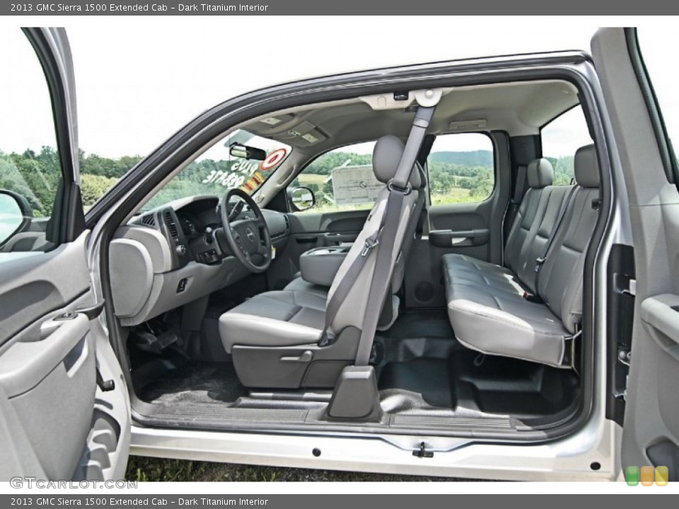 Dark Titanium Interior Photo for the 2013 GMC Sierra 1500 Extended Cab #81867255