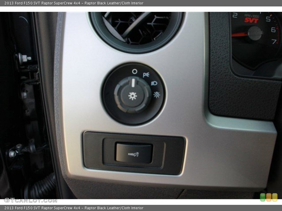Raptor Black Leather/Cloth Interior Controls for the 2013 Ford F150 SVT Raptor SuperCrew 4x4 #81872814