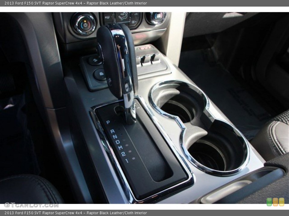 Raptor Black Leather/Cloth Interior Transmission for the 2013 Ford F150 SVT Raptor SuperCrew 4x4 #81872893