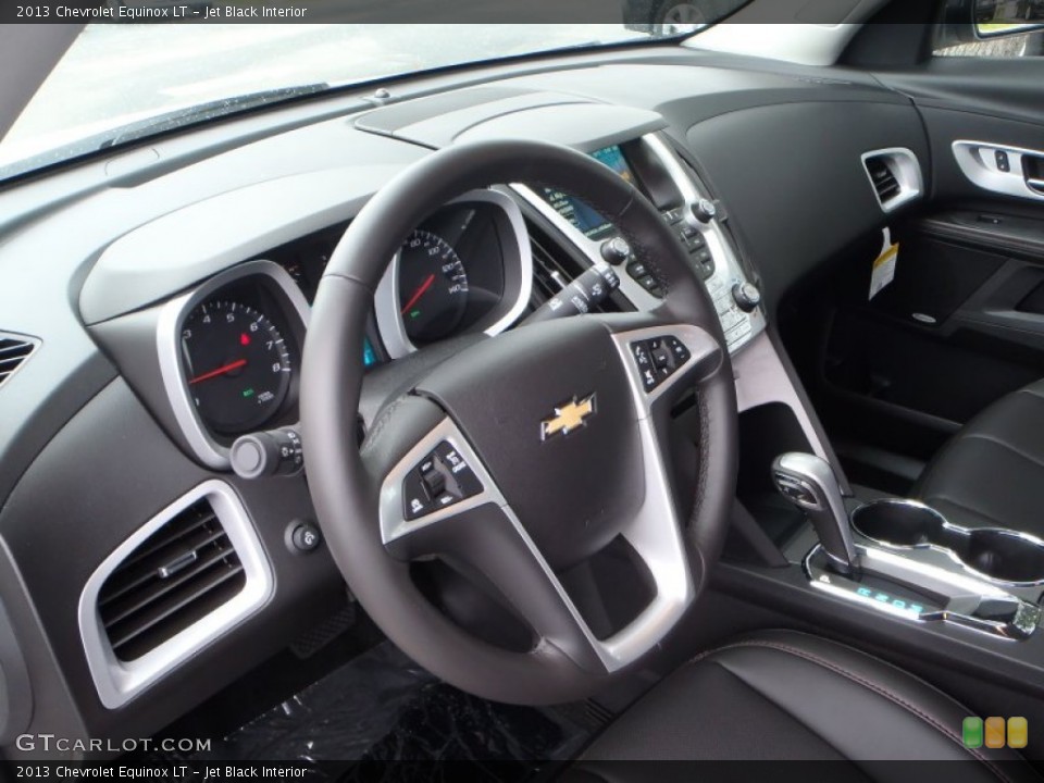 Jet Black Interior Dashboard for the 2013 Chevrolet Equinox LT #81878398